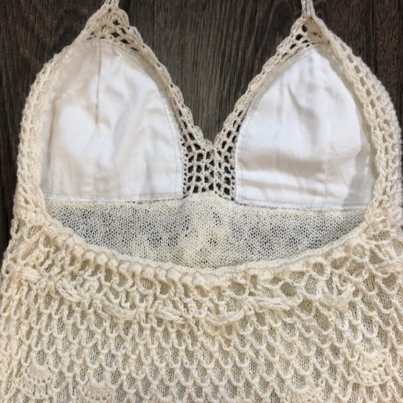 Vintage 70’s Crochet Halter Dress - Picture 15 of 16